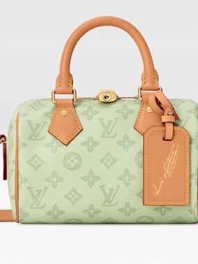 LOUIS VUITTON Speedy Bandolière 20 Vert Crossbody bag! 130 year Anniversary